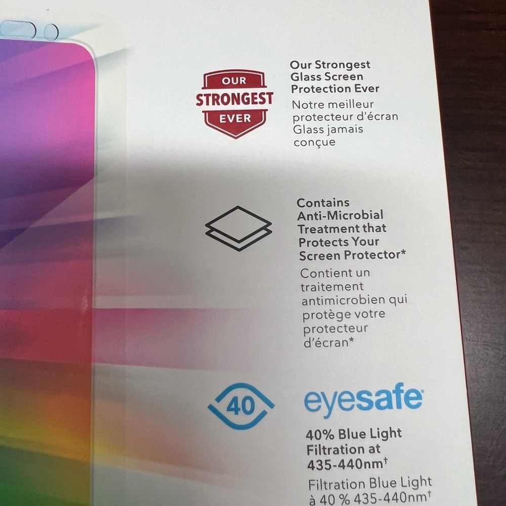 ZAGG iPhone 14 Pro Max (glass elite vision guard screen protector) NWT - Picture 5 of 13